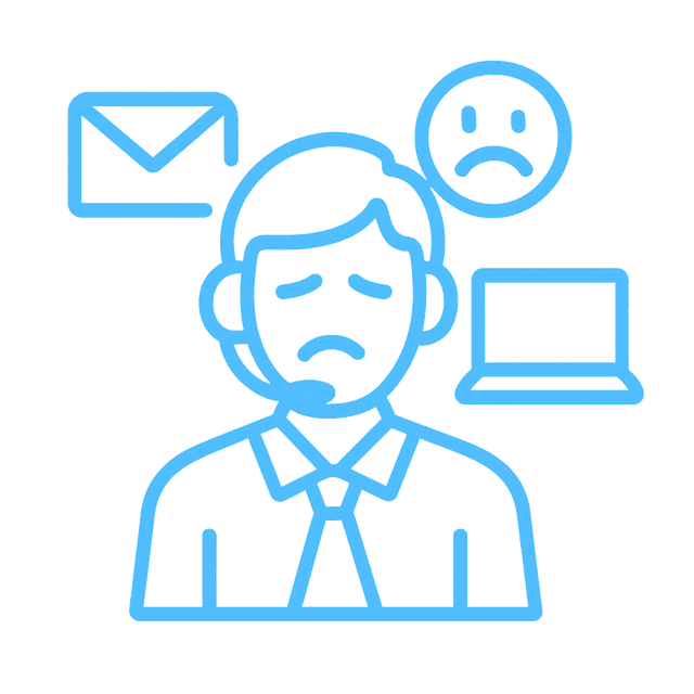 AI-powered lead generation illustration